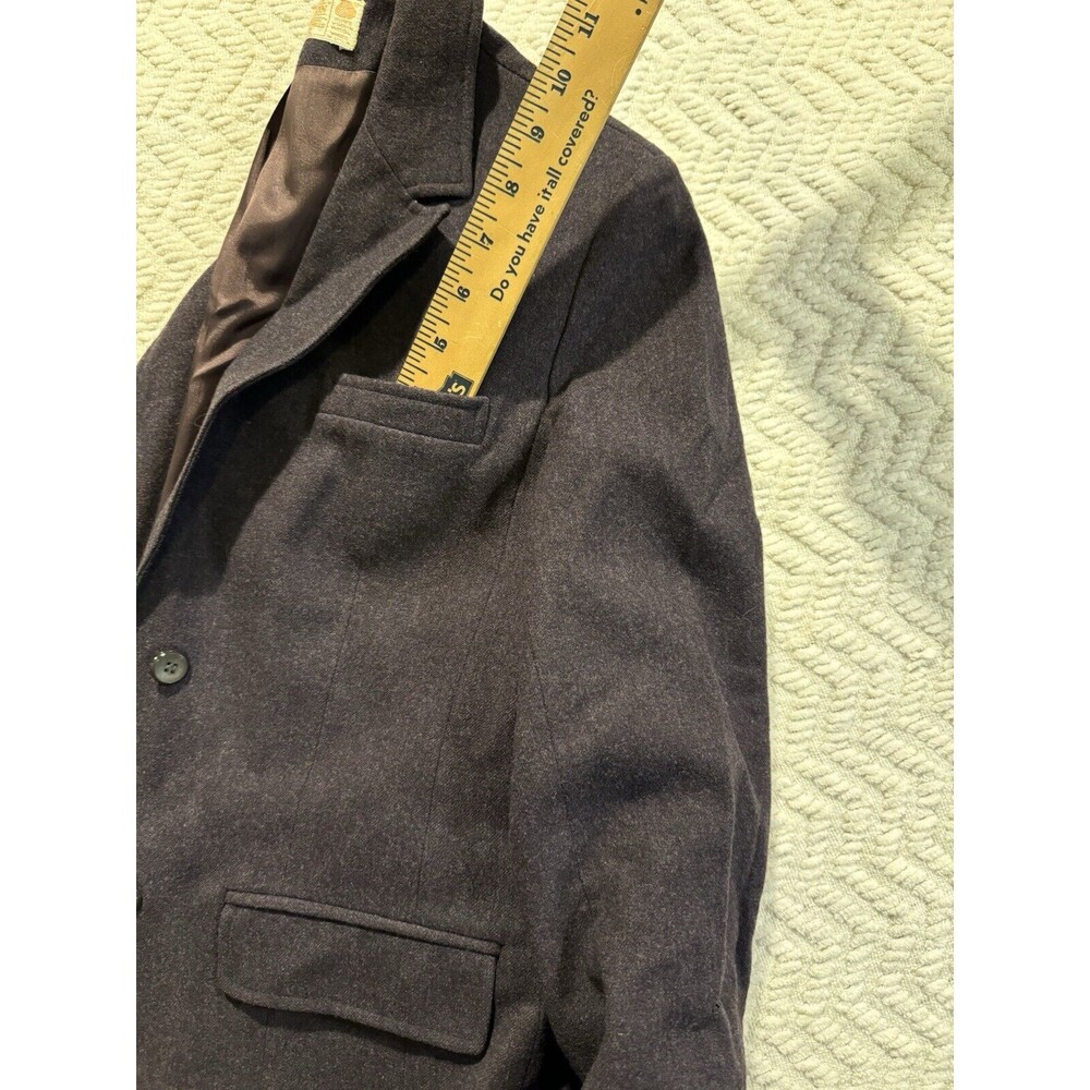 Vintage 100% Wool Pendleton Purple Skirt Suit - Picture 14 of 16